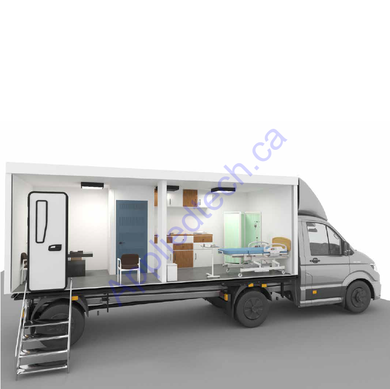 Truck Mounted Gynaecological Mobile Unit 